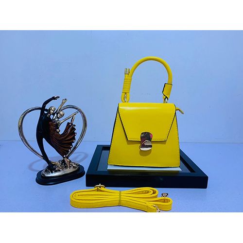 LUXURY WOMEN'S HAND BAG|YELLOW - deluxe.com.ng