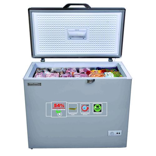 Scanfrost 300Ltr Inverter Chest Freezer | SFL300INV - deluxe.com.ng