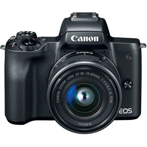 Canon EOS M50 Mirrorless Digital Camera (Black)