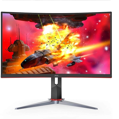 AOC CQ32G2S 32″ Curved Frameless Gaming Monitor 2K QHD, 1920×1080, 165Hz, HDMI, DP  Free Sync, Height adjustable (PW) - deluxe.com.ng