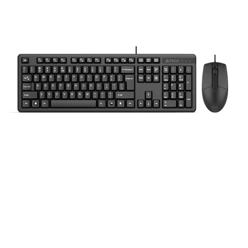 A4Tech KK-3330 Multimedia FN Desktop USB Keyboard And Mouse Combo - deluxe.com.ng