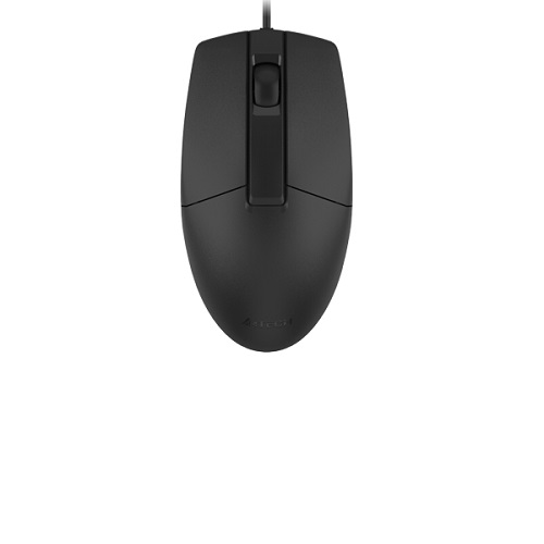 A4Tech OP-330 USB Optical Office Mouse - 4 Way Wheel Smart Scrolling - 8 Selectable hotkey - 1200DPI - Durable 3 Button Life (5M Click) For PC/MAC  - deluxe.com.ng