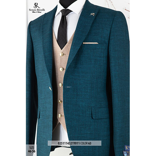 CONTEMPORARY STRIPE 2 PIECE MEN'S SUIT(AVAILABLE IN ALL SIZES)