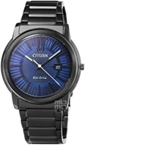 CITIZEN AW1217-83L MEN’S ECO-DRIVE BLUE BLACK STAINLESS STEEL ANALOG WATCH - deluxe.com.ng