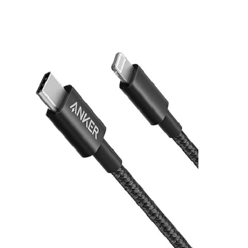 Anker USB C to Lightning Cable |A8653091| [6ft Apple MFi Certified] Powerline+ II Nylon Braided Cable - deluxe.com.ng