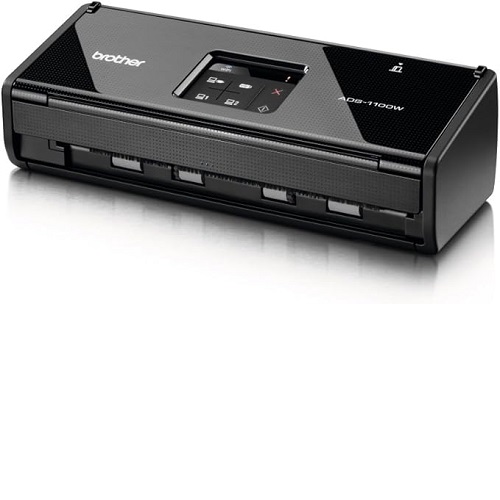 Brother ADS-1100W Compact Document Scanner + Wireless - deluxe.com.ng