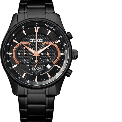 Citizen Men’s Chronograph Black Dial Quartz Watch AN8195-58E - deluxe.com.ng