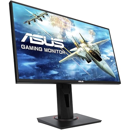 ASUS VG258QR 24.5 Inch Gaming Monitor-  Full HD 1920 X 1080, Refresh Rate  165Hz, G-SYNC Compatible, Speakers & Ear-Phone Jack, HDMI, Display Port & DVI, Tilt, Pivot, Black -  deluxe.com.ng