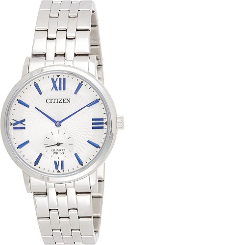 CITIZEN MEN’S BE9170-72A QUARTZ WATCH WITH STAINLESS STEEL BRACELET - deluxe.com.ng