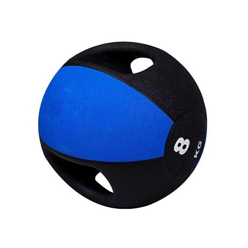 PIVOT FITNESS 10kg Medicine ball with handle – pm160-10 - deluxe.com.ng