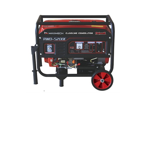 MAXMECH GENERATOR | 3KVA MANUEL PETROL GENERATOR - RWD-5200 - deluxe.com.ng