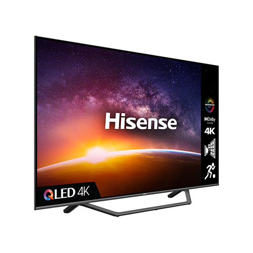 Hisense 55 Inch UHD 4K Smart TV Television W Free wall Bracket 55A7GQ|Quantum Dot Colour|Voice Recognition|3HDMI|2 USB