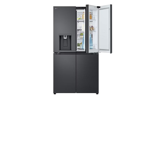  LG 679L Refrigerator with UVnano™ and Ice & Water Dispenser in Black Finish | REF24FFCAB-X - deluxe.com.ng