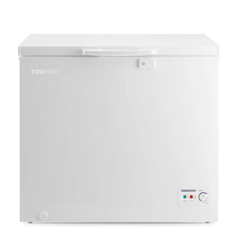 Toshiba Chest Freezer 198L Single Door R600a White Colour- CR-A198U - deluxe.com.ng