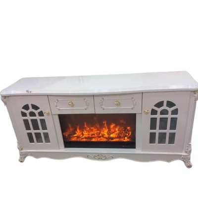 WHITE FIRE PLACE STAND (HIFU)