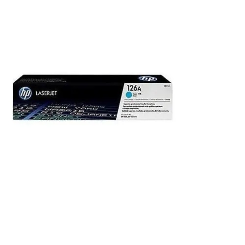 HP 126A Cyan Original LaserJet Toner Cartridge (CE311A) - deluxe.com.ng