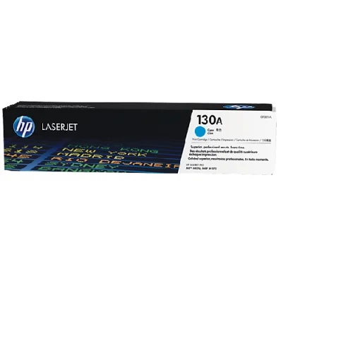 HP 130A Cyan Original LaserJet Toner Cartridge (CF351A) - deluxe.com.ng