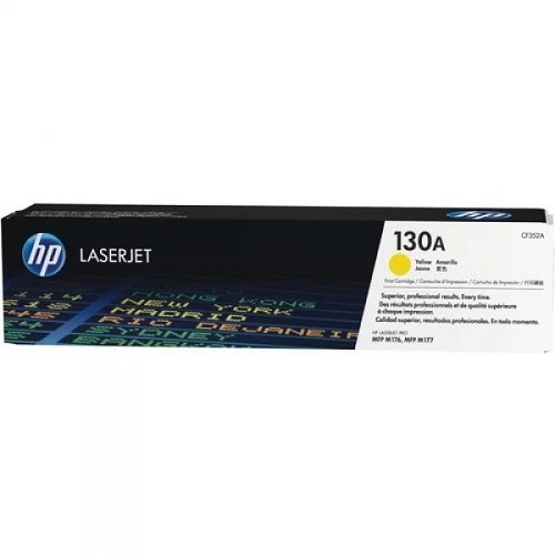 HP 130A Yellow Original LaserJet Toner Cartridge (CF352A) - deluxe.com.ng