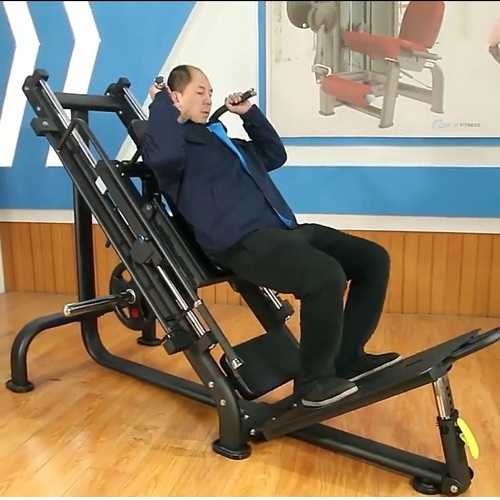 TECHNO FITNESS KJ1250 Commercial Hack squat & Leg Press - deluxe.com.ng