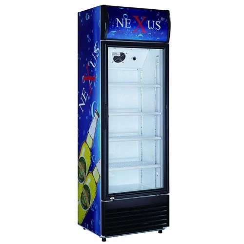 NEXUS NX-551 UPRIGHT SHOWCASE REFRIGERATOR(ILLUSTRATED IMAGE) - deluxe.com.ng