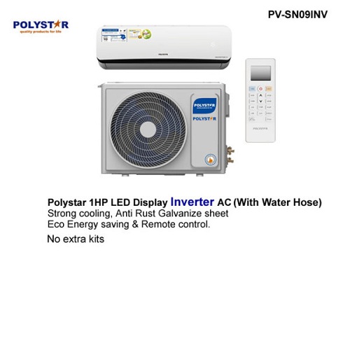 Polystar 1hp Inverter Split Air Conditioner Pv Sn09inv Deluxe Nigeria 1991