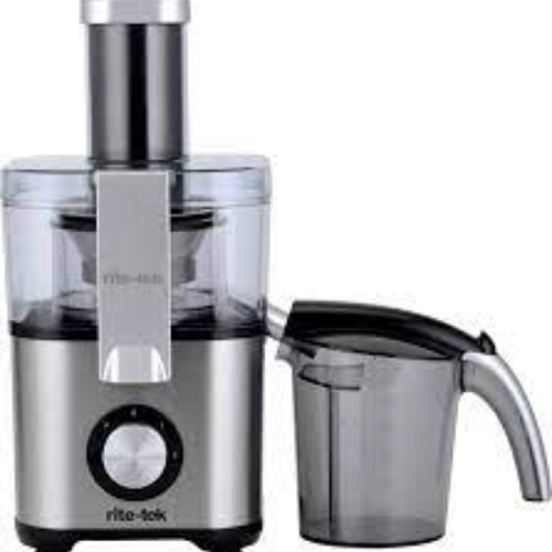 RITE-TEK SLOW JUICER JS800 200 WATTS STAINLESS FILTER - deluxe.com.ng