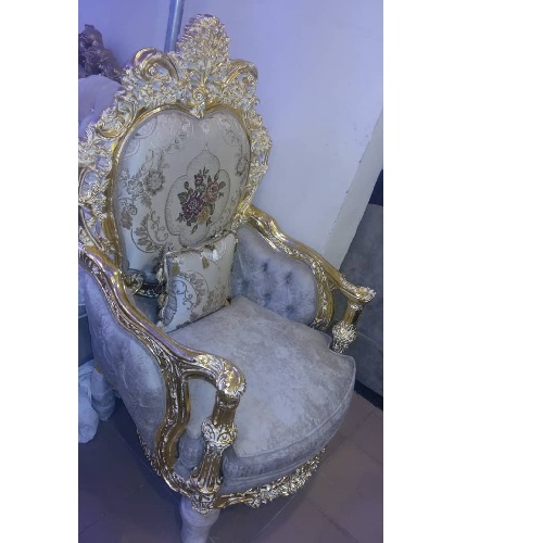 QUALITY DESIGNED ROYAL FABRIC SETTEE 7 SEATER  CHAIRS- AVAILABLE (MOBIN) - deluxe.com.ng