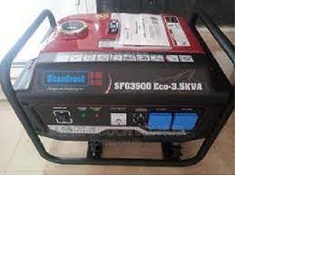 Scanfrost 3.5KVA/2.8KW, 100% Copper Coil, Recoil Start | SFG3500 Eco  - deluxe.com.ng