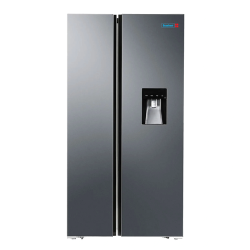 SCANFROST 600L SBS Refrigerators, Frost Free, St. Steel Look Door, Recessed Handle | SFSBS600B - deluxe.com.ng