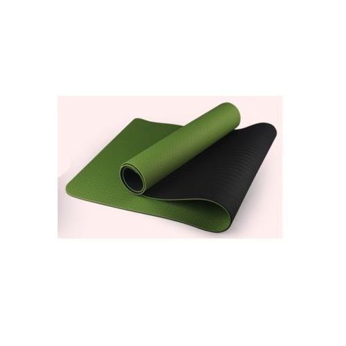 PIVOT FITNESS TPE YOGA MAT 6MM (YM-01PP PURPLE, YM-02GR GREEN, YM-03BL BLUE, YM-04PK PINK, YM-05BK BLACK) - deluxe.com.ng