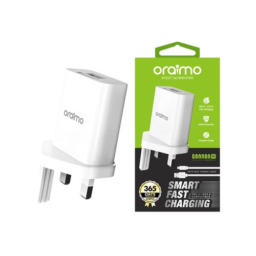 Oraimo OCW-U93S CANNONPRO SMART FAST CHARGING