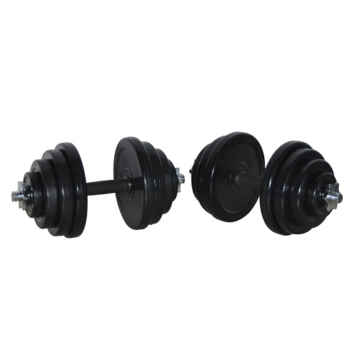 PIVOT FITNESS WK-40R DELUXE 40KG RUBBER DUMBBELL KIT - Deluxe.com.ng