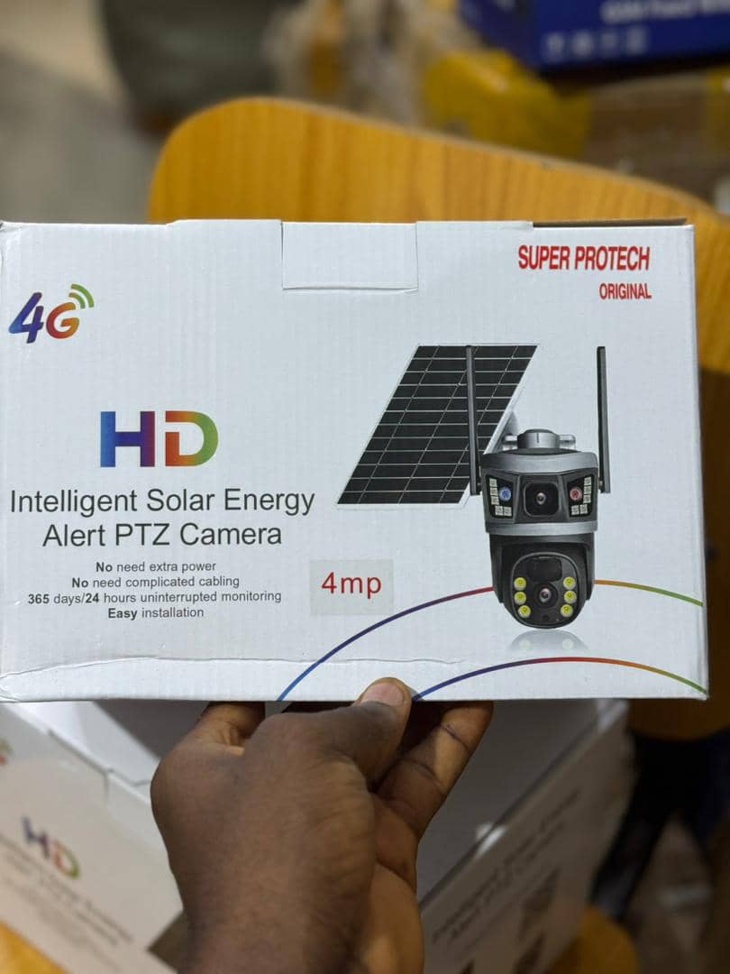 SUPER PROTECH HD INTELLIGENT SOLAR ENERGY ALERT PTZ CAMERA