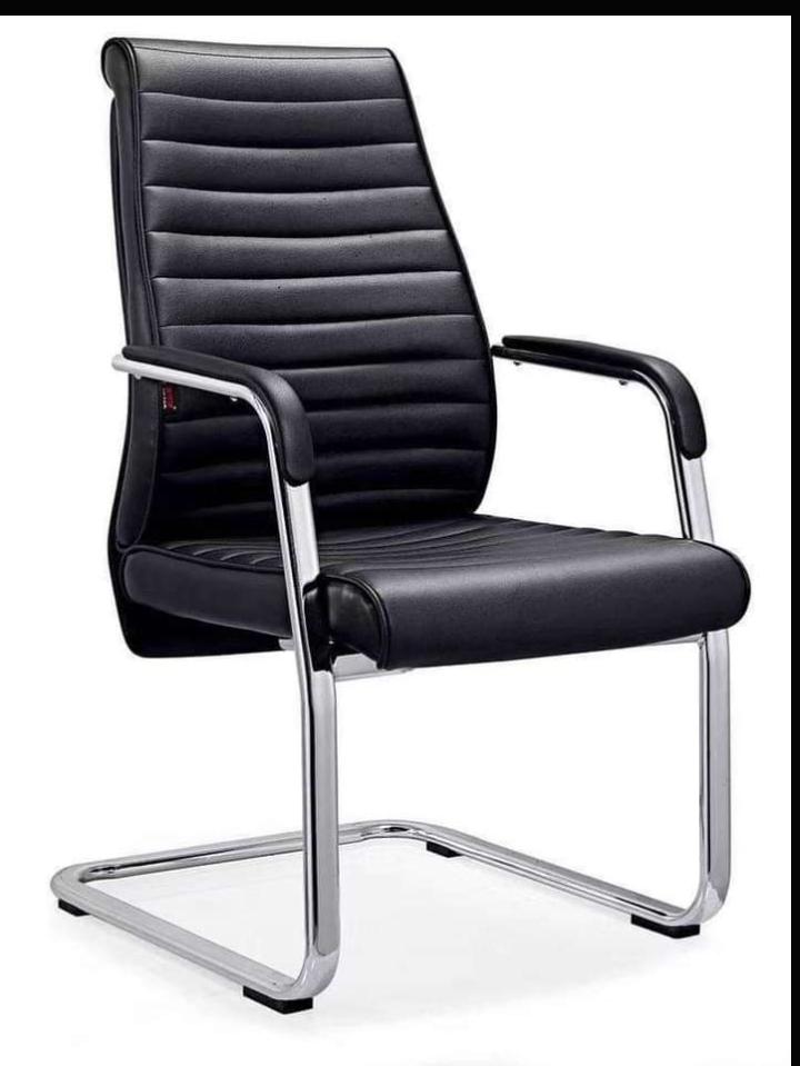 BLACK VISITORS CHAIR (FMAN)