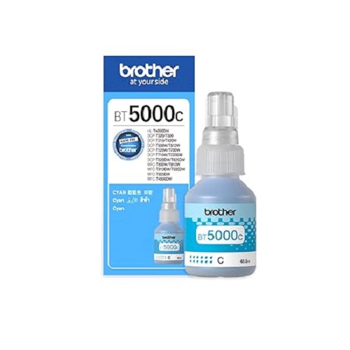 BROTHER Bt5000c Ink Bottle - Cyan - deluxe.com.ng