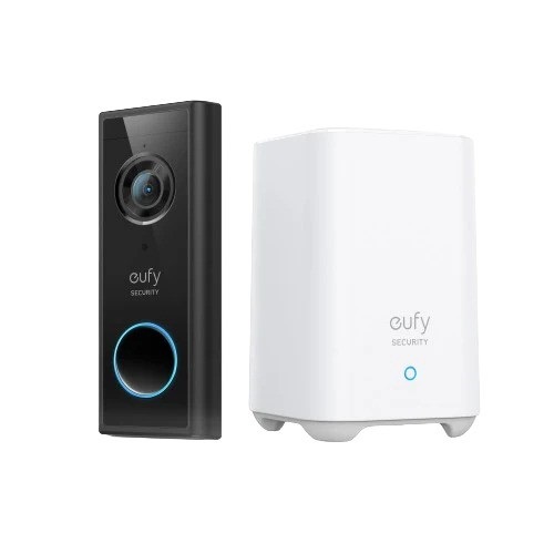 Anker Eufy Video WiFi Doorbell 2K Battery-Powered with Homebase | E82101W4 - deluxe.com.ng