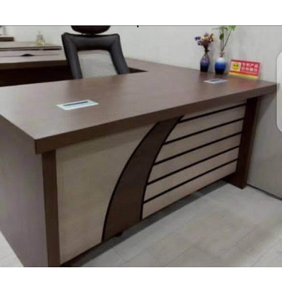 1.6 METER COFFEE BROWN OFFICE TABLE (DOFU)