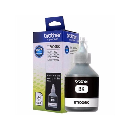  BROTHER BLACK INK CARTRIDGE - BT6000K - deluxe.com.ng