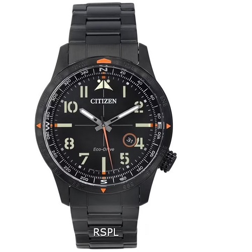 CITIZEN BM7555-83E MENS ECO-DRIVE CORE BLACK BRACELET SPORT WATCH - deluxe.com.ng