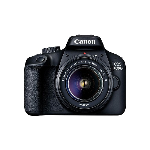 Canon Professional Digital SLR Camera EOS 4000D with 18-55mm Lens (DAME) - deluxe.com.ng