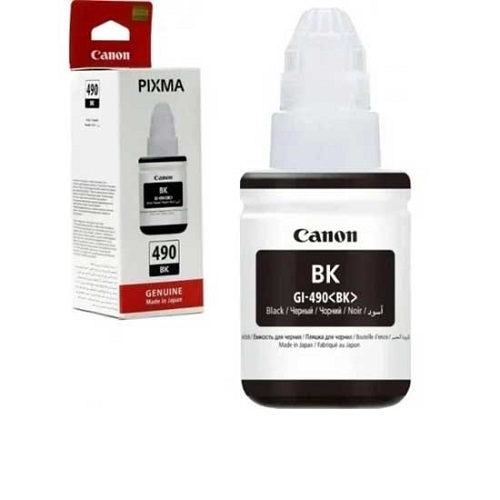 Canon Ink Bottle | GI-490B (Black) - deluxe.com.ng