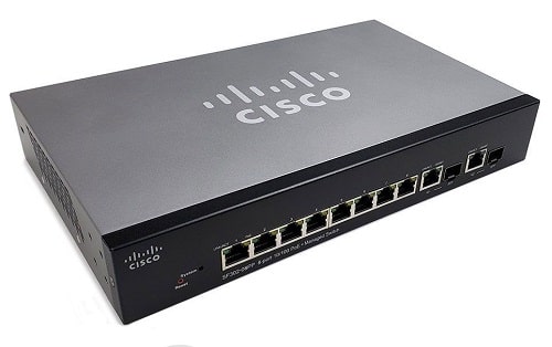 Cisco SF302-08PP 8-port 10 100 PoE Managed Switch