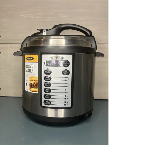 Bella Multi-Function 6 Qt. Pressure Cooker - deluxe.com.ng