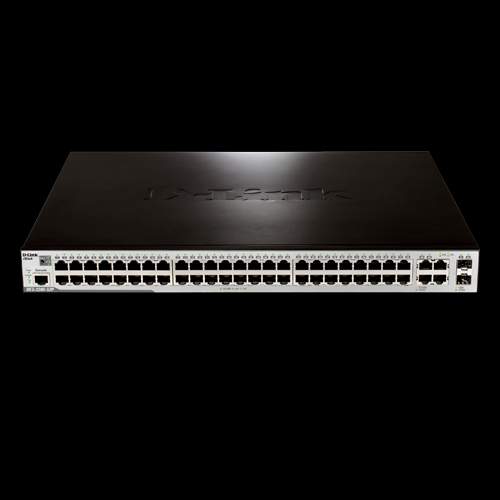 48-port FE PoE + 2 GE ports + 2 Combo SFP L2 Switch 