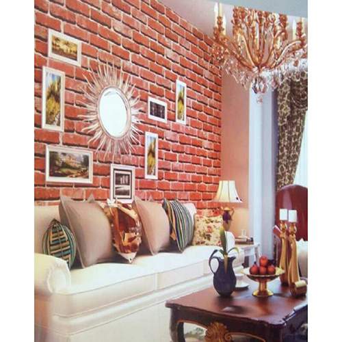 3D EFFECT NATURE BRICK WALLPAPER - WJ205-1 - deluxe.com.ng