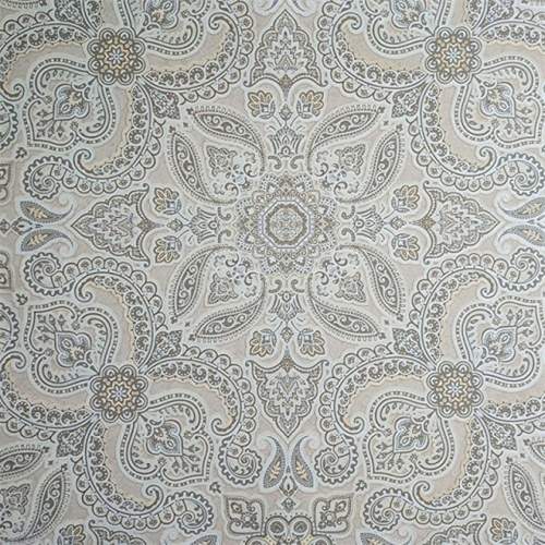 3D MOOKA CREAM DAMASK WALLPAPER - MK1055 