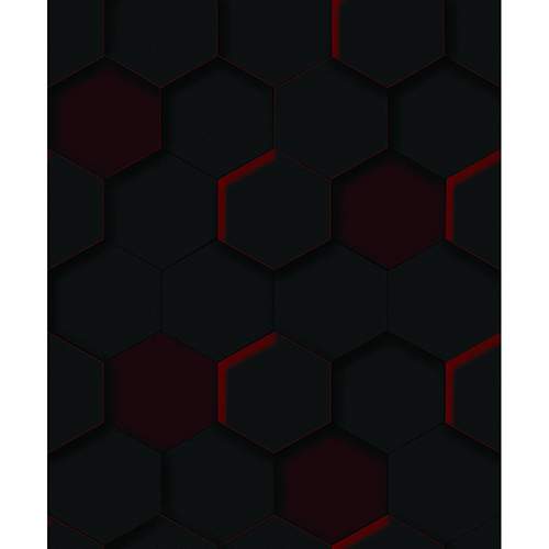 3D BLACK AND RED WALLPAPER | YS-190703 