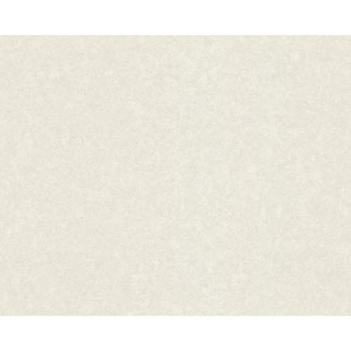 VERSACE PLAIN STRUCTURE WHITE METALLIC WALLPAPER - 935822 