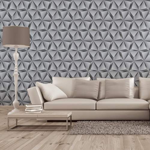 3D MOCHA DIAMOND WALLPAPER - MK1025