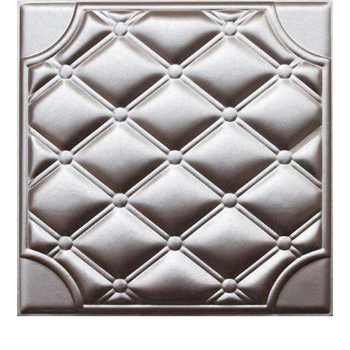 3D BEIGE LEATHER WALL PANEL - XK-14 